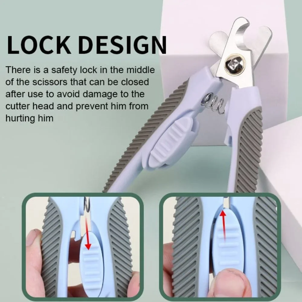 Upscale Pet Nail Clippers Grooming Dog Nail Clippers With Safety Guard